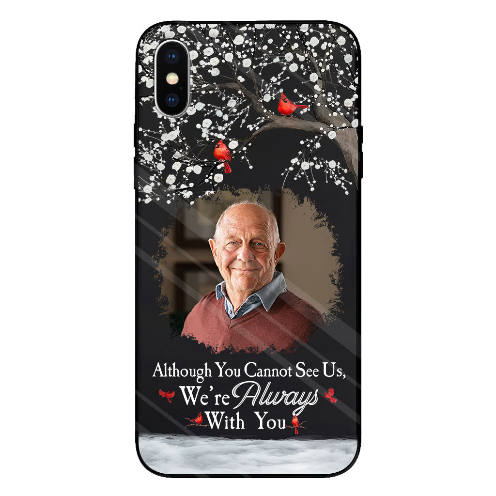 I'm Always With You - Personalized Memorial Clear Phone Case