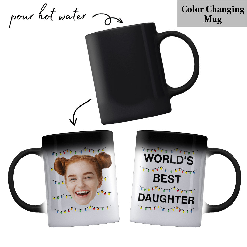 World Best Daughter - Personalized Daughter Mug