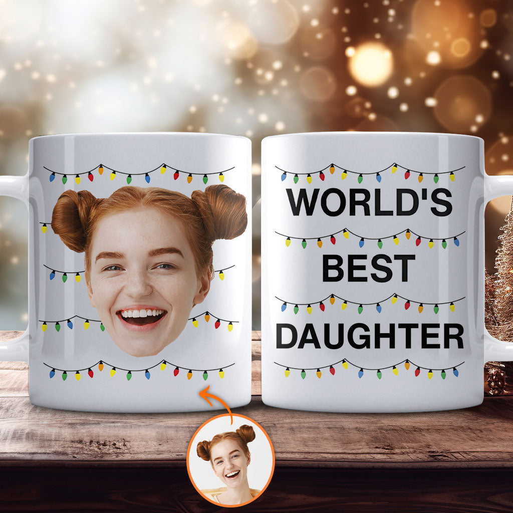 World Best Daughter - Personalized Daughter Mug