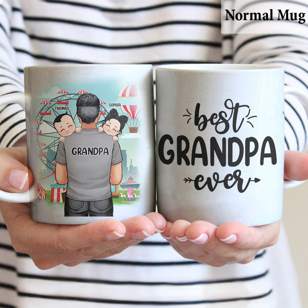 Best Dad Ever - Gift for dad, grandpa, uncle, husband - Personalized Mug