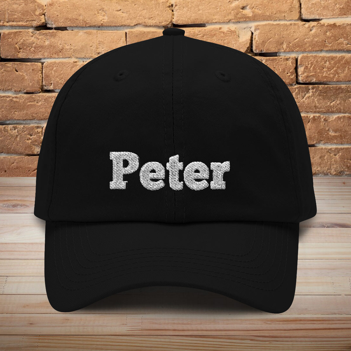 Custom Name - Personalized Son Embroidered Classic Cap