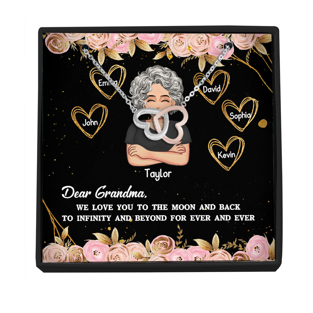 Dear Grandma - Personalized Mother's day Grandma Necklace
