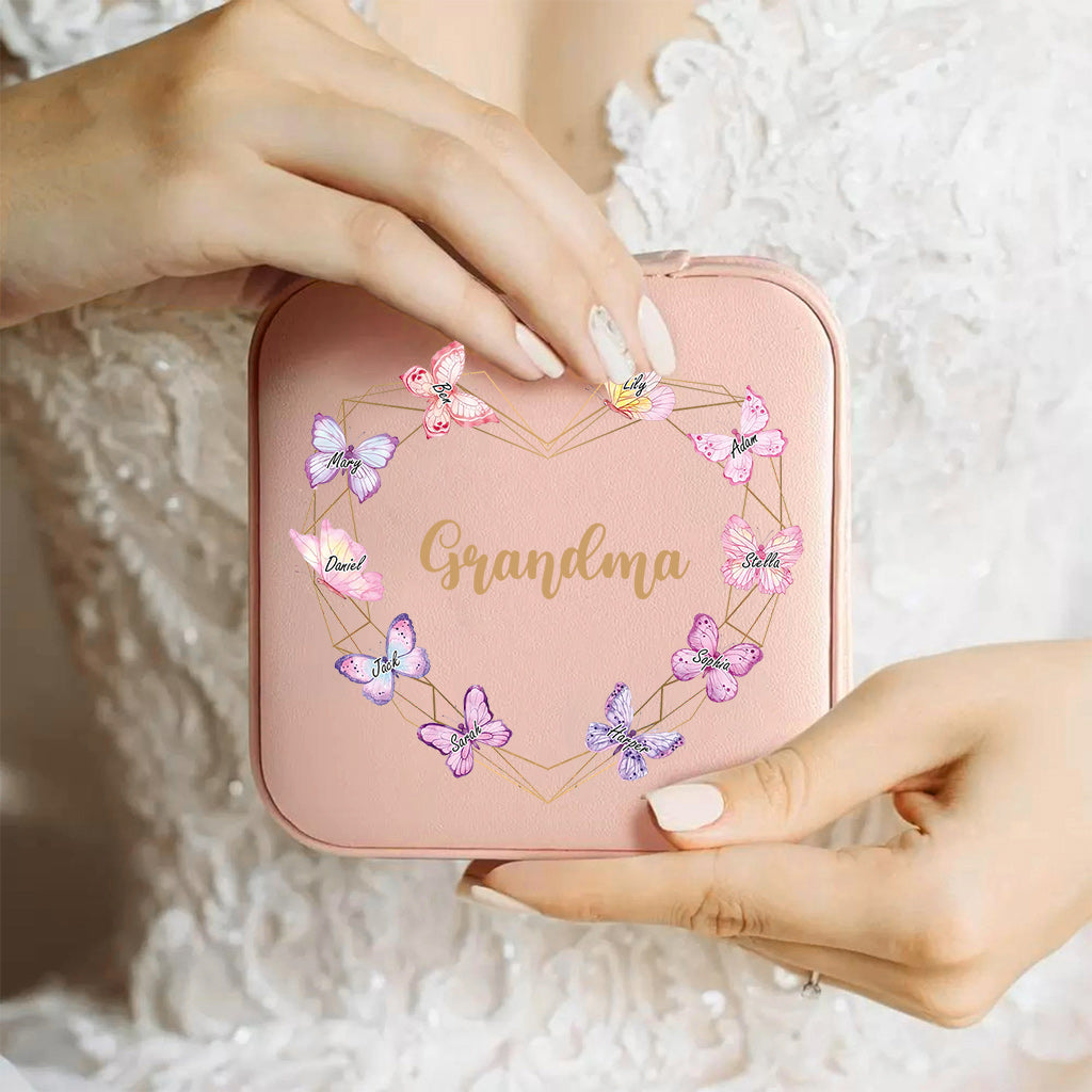 Grandma Mama - Personalized Mother's Day Grandma Jewelry Box