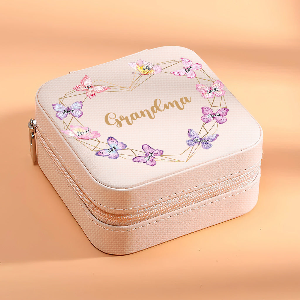 Grandma Mama - Personalized Mother's Day Grandma Jewelry Box