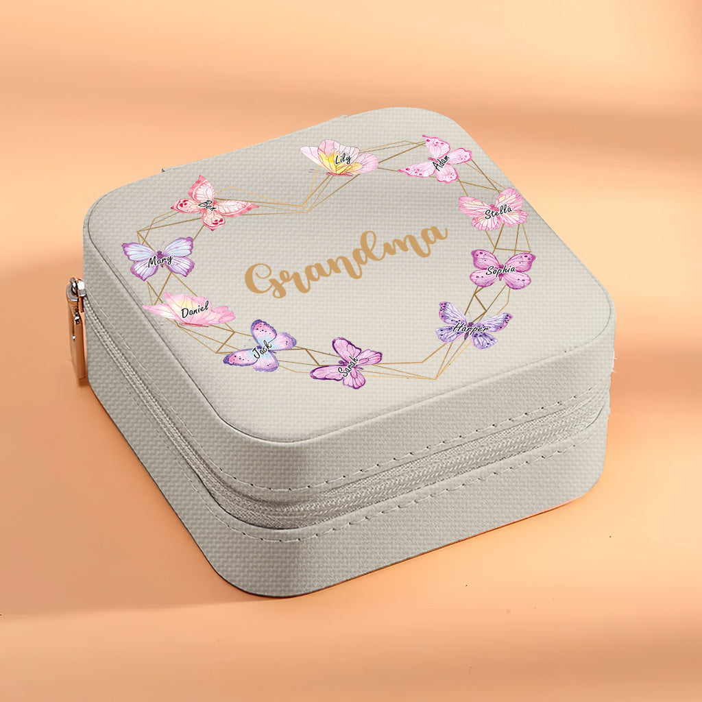 Grandma Mama - Personalized Mother's Day Grandma Jewelry Box