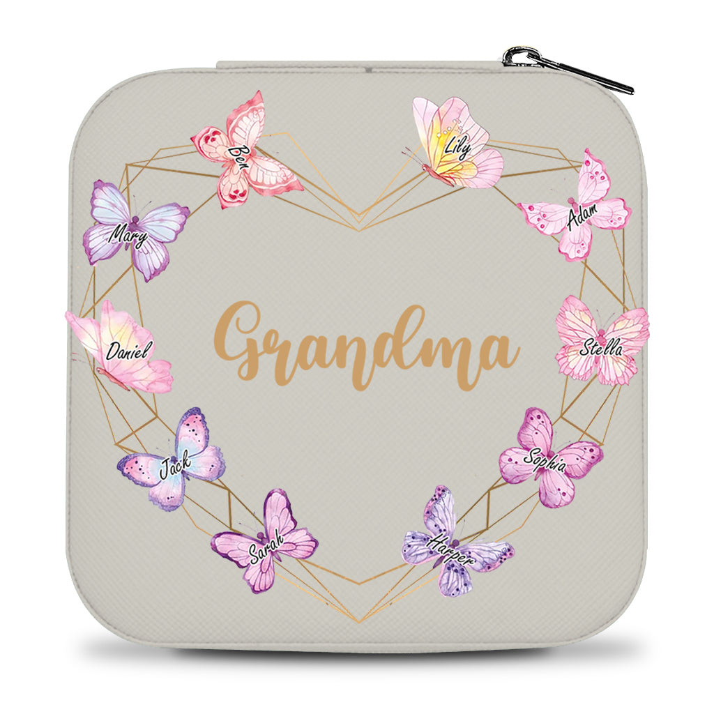 Grandma Mama - Personalized Mother's Day Grandma Jewelry Box