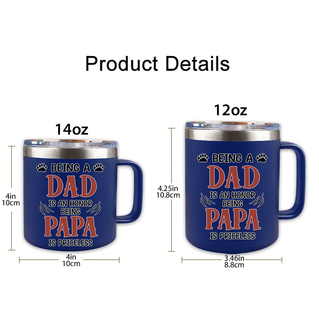 Father's Day Mug, Papa Bear Mug