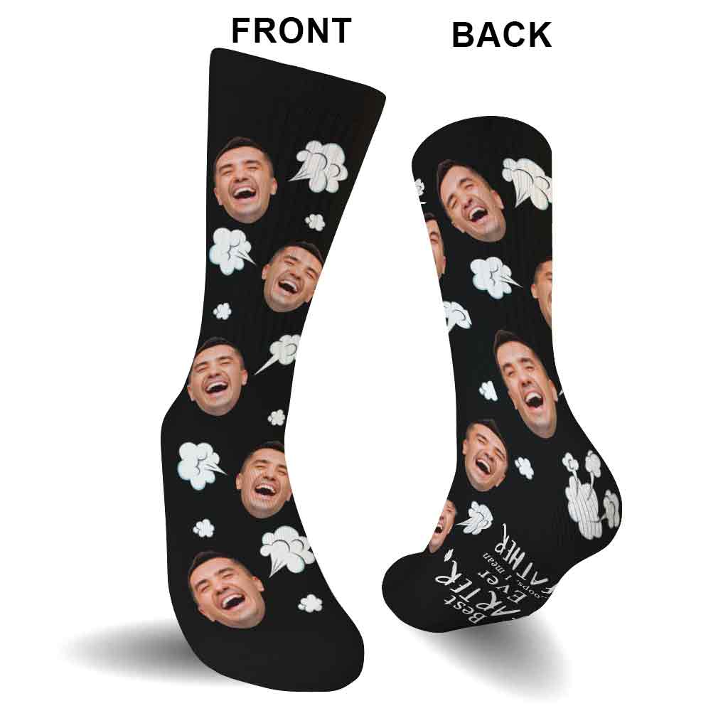 World's Best Farter - Personalized Father Socks