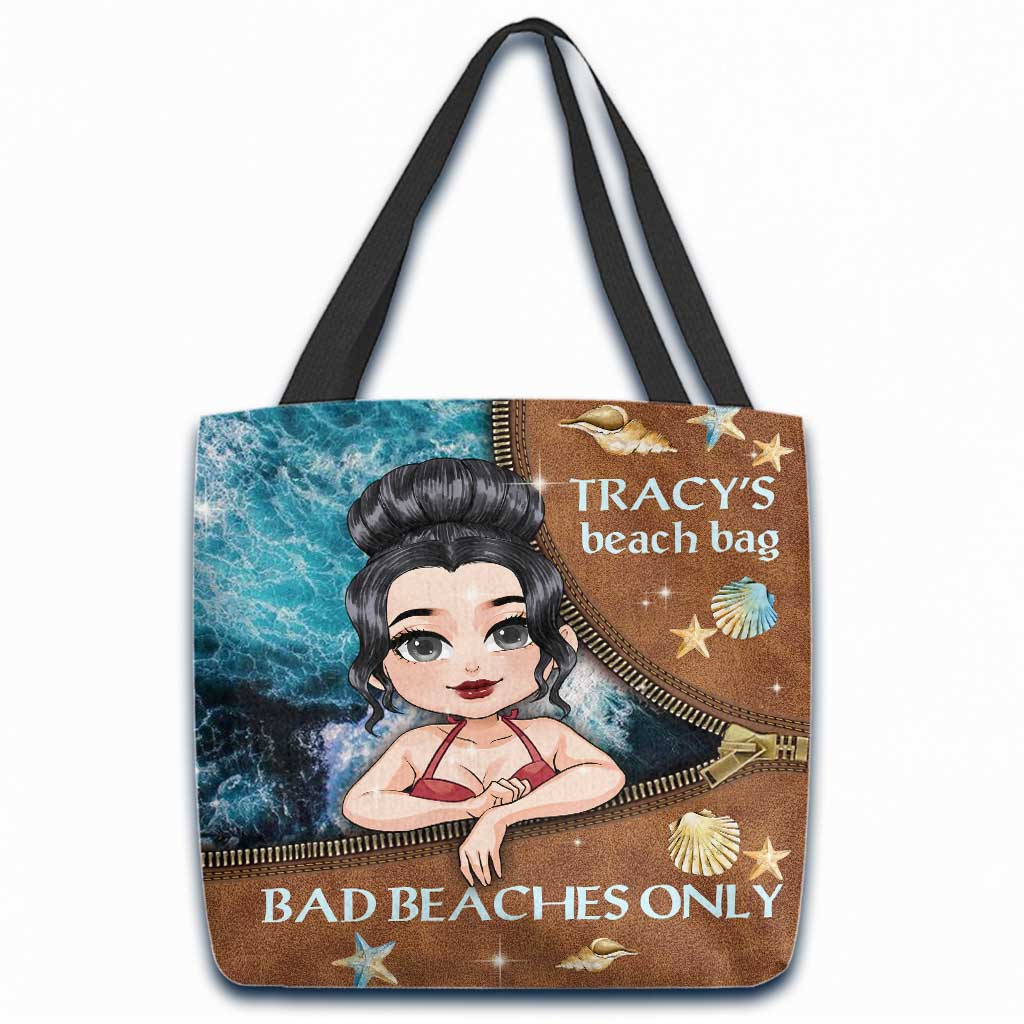 Summer Beach Bag - Personalized Sea Lover Tote Bag