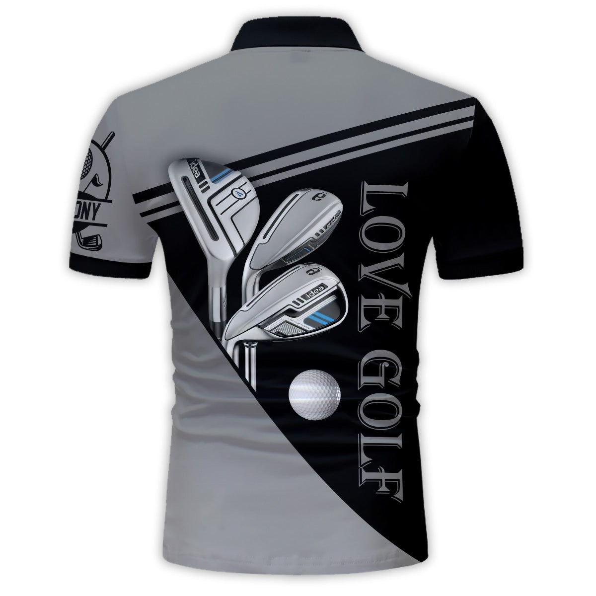 Love Golf - Personalized Golf Polo Shirt