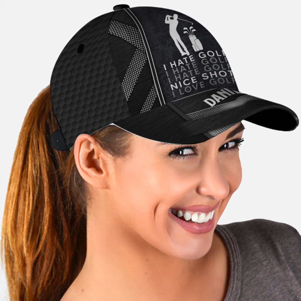 I Love Golf - Personalized Golf Classic Cap