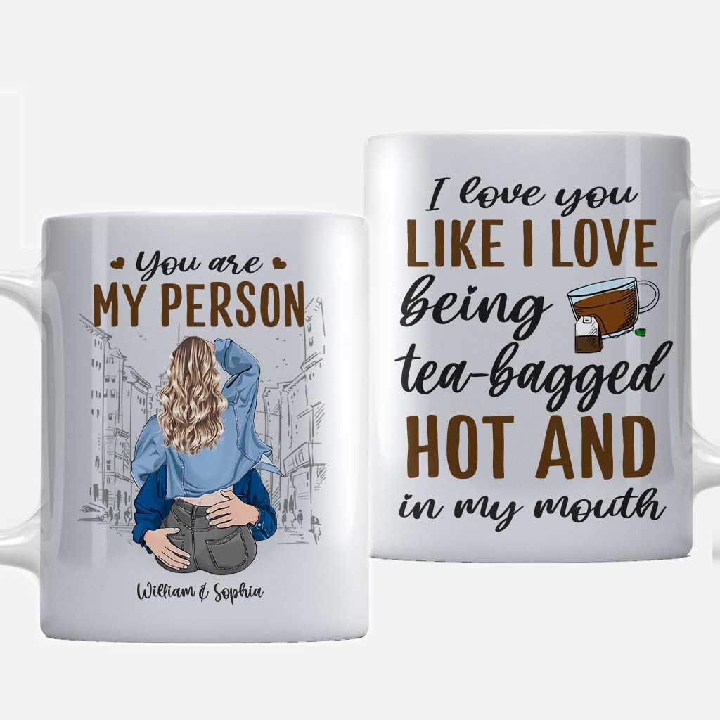 I Just Want You To Be Happy - Couple gift for husband, wife, boyfriend,  girlfriend - Personalized Mug, Sunflowerly