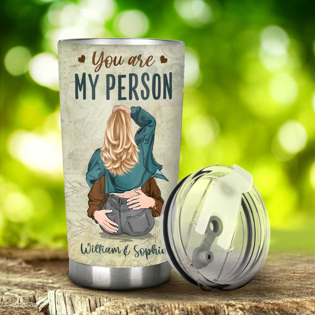 You Are My Person - Personalized Couple Tumbler