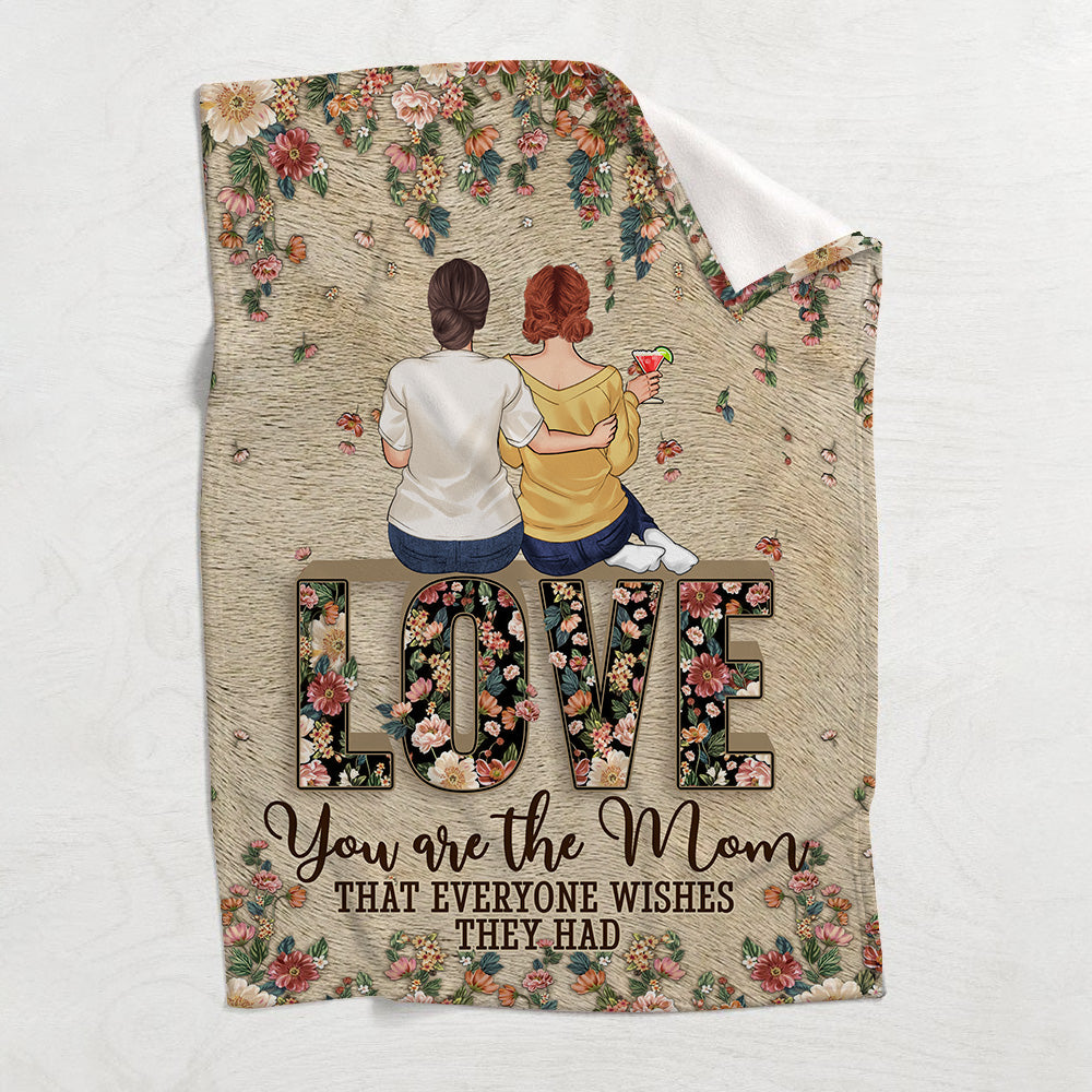 You Are The Mum - Personalized Mother's Day Mother Blanket