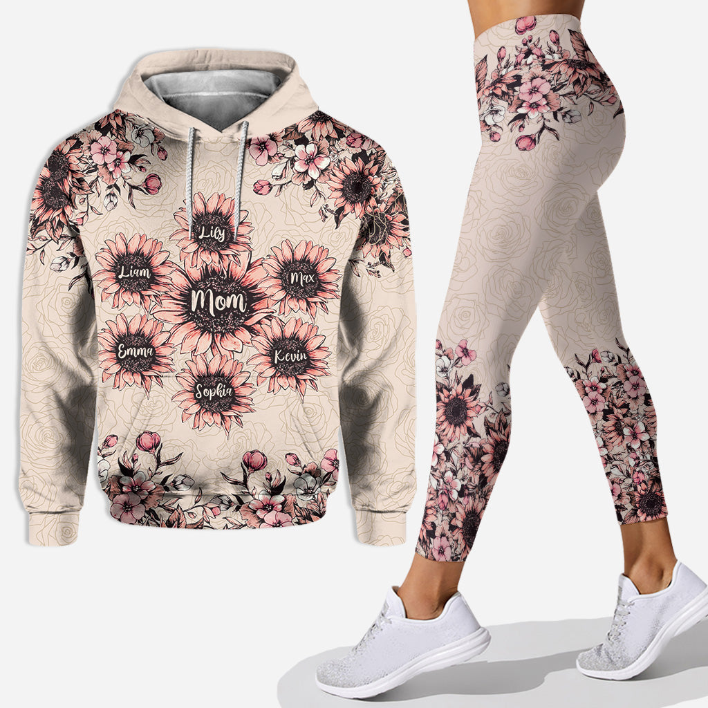 Best Mama Ever - Personalized Mother's Day Mother Hoodie and Leggings