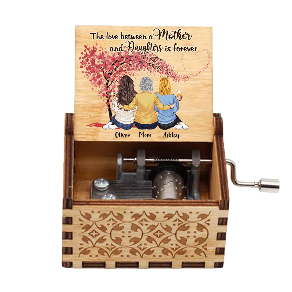 The Love - Personalized Mother's Day Mother Hand Crank Music Box