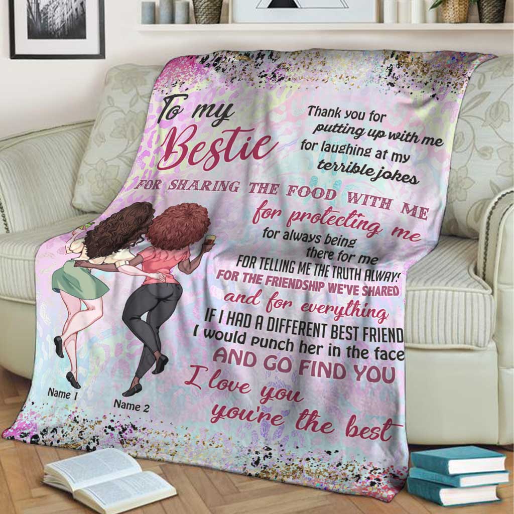 Bestie - Personalized Blanket