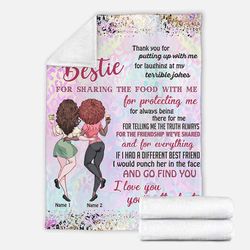 Bestie - Personalized Blanket