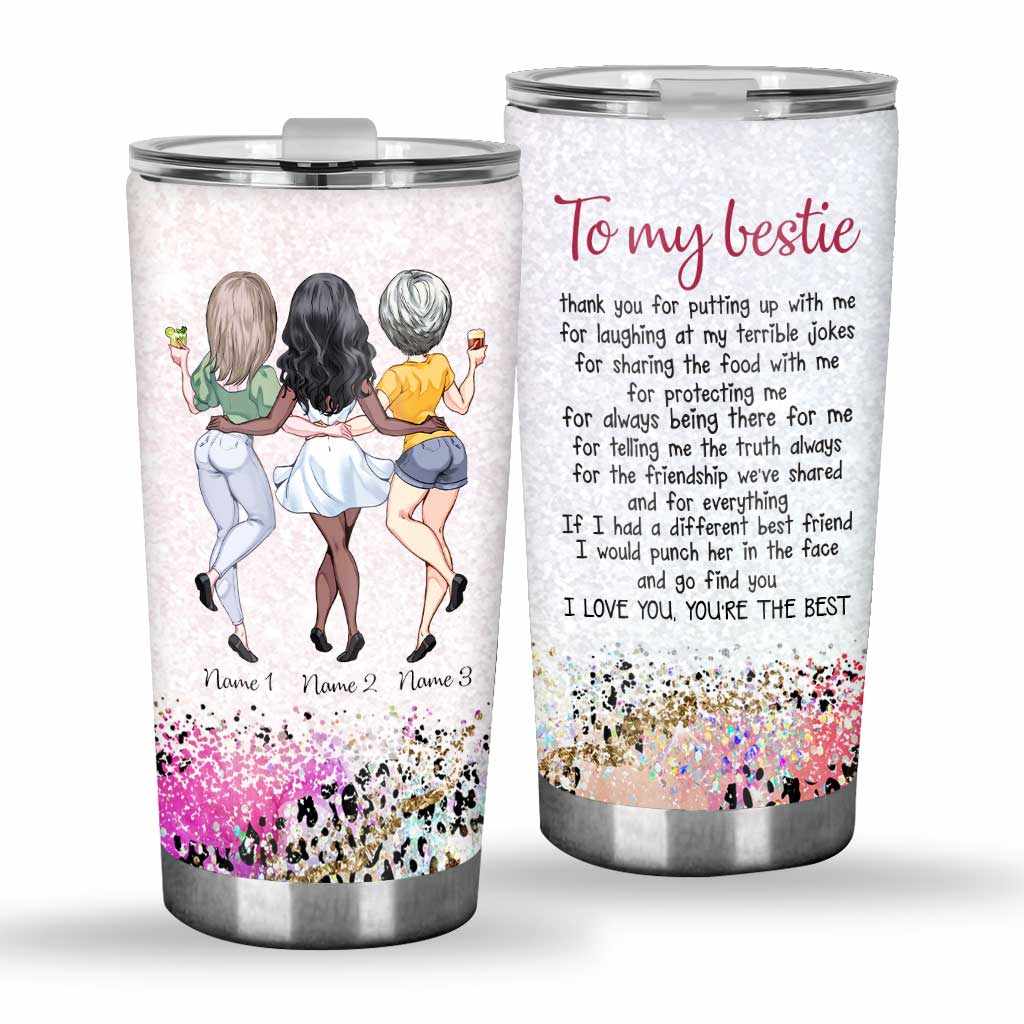 Bestie - Personalized Bestie Tumbler