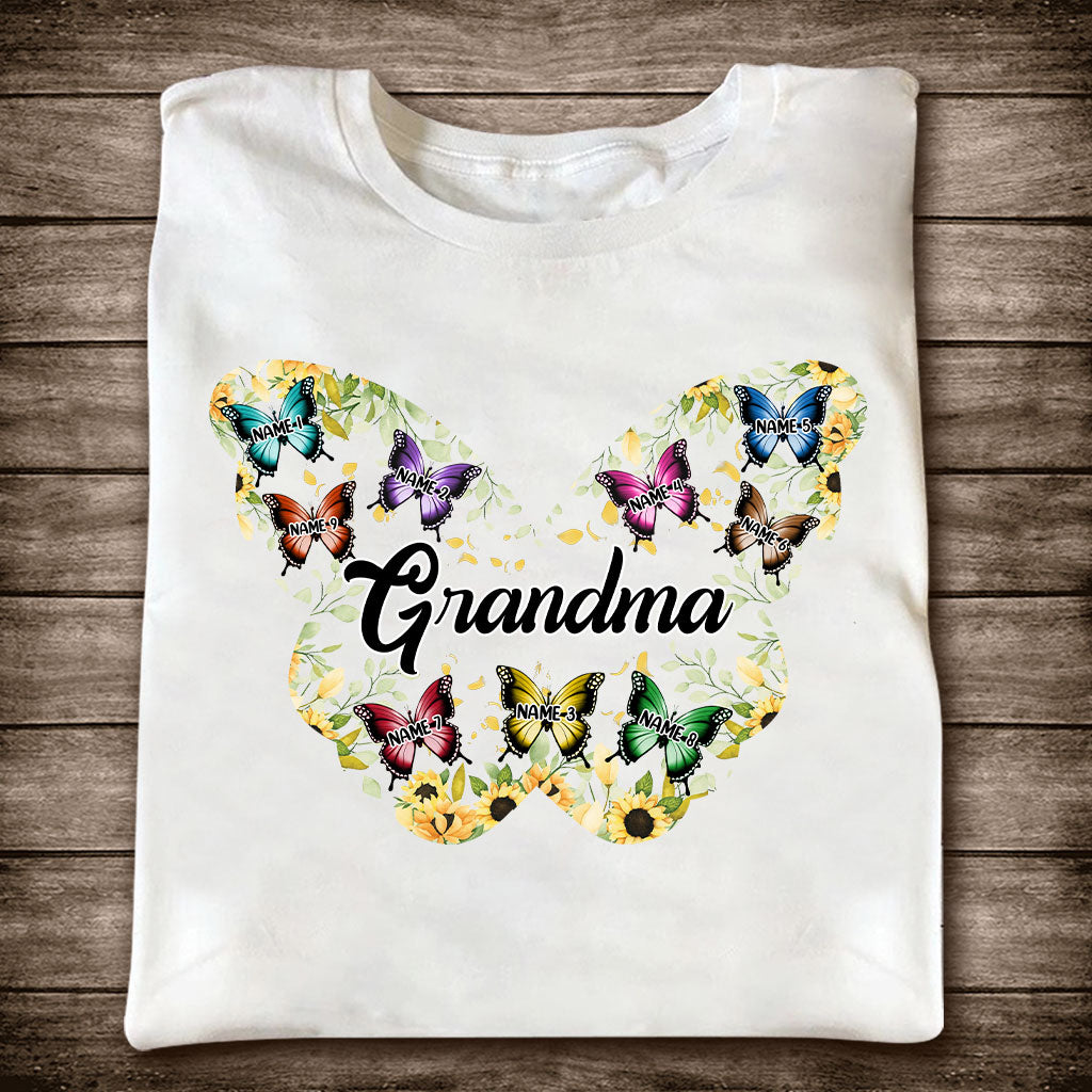 We Love You - Personalized Grandma T-shirt and Hoodie