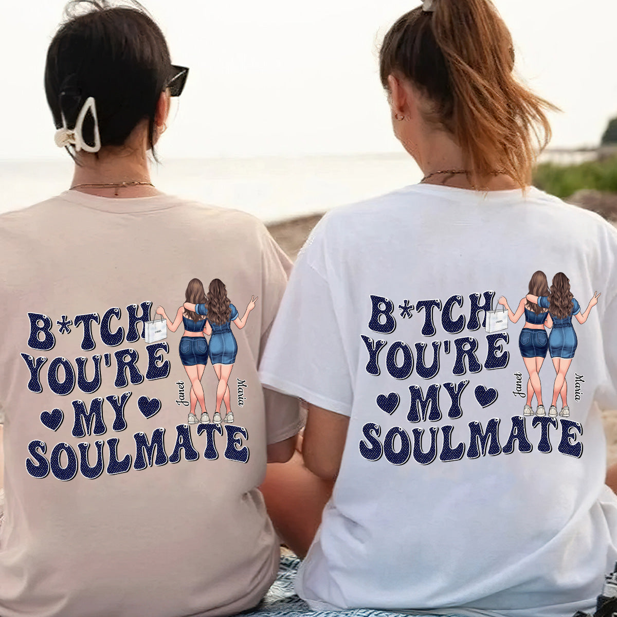 Discover You Are My Soulmate - Personalized Bestie T-shirt