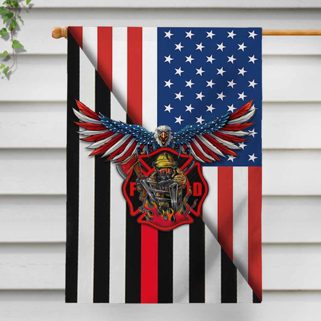 Firefighter House Flag