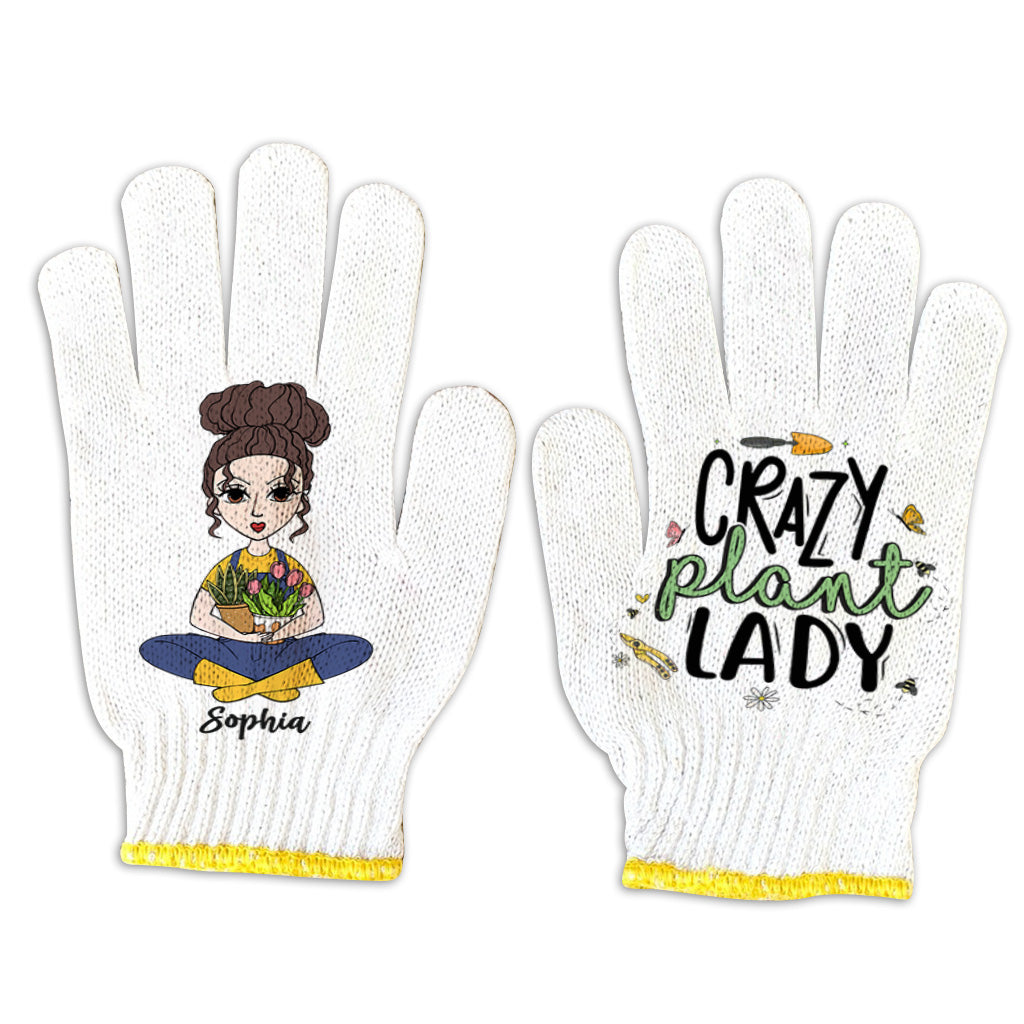 Just A Girl Who Loves Gardening - Personalized Gardening Garden Gloves