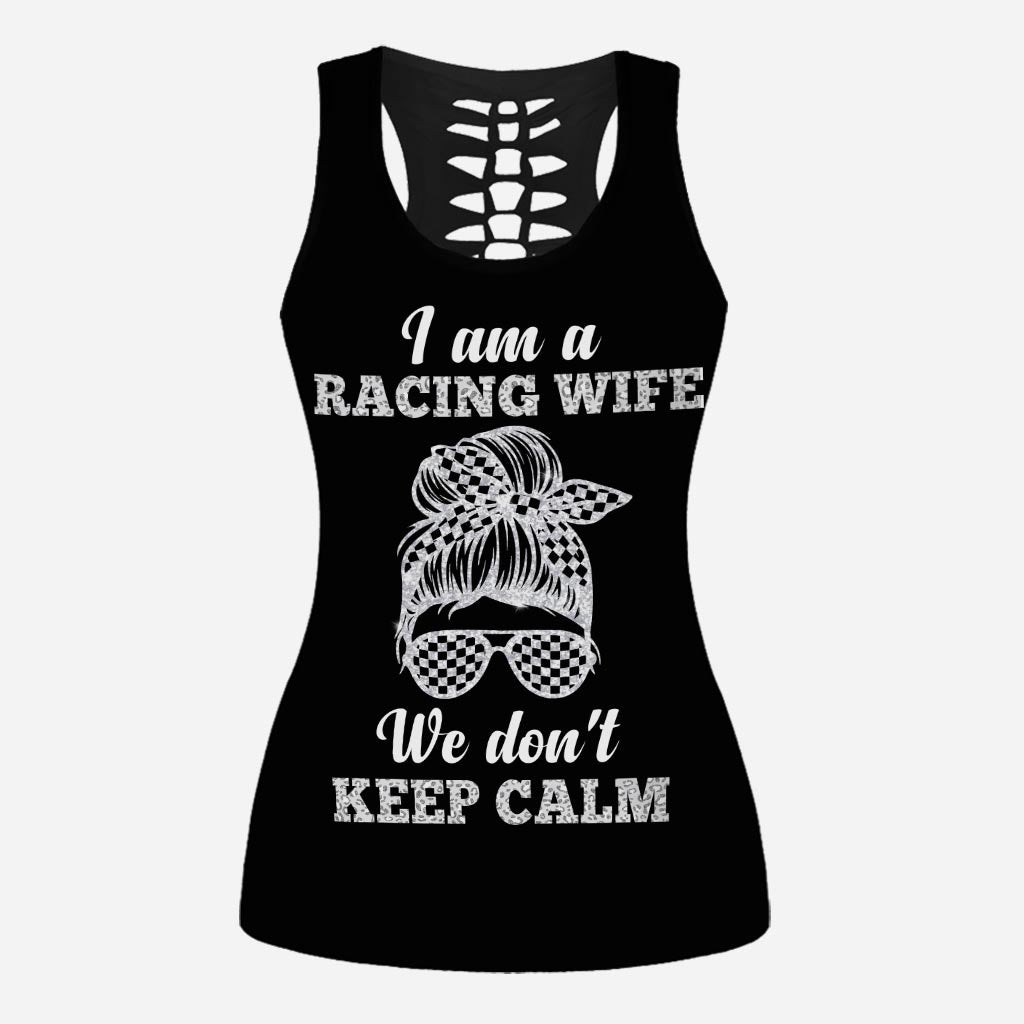 I'm A Racing Wife - Racing Hollow Tank Top and Leggings