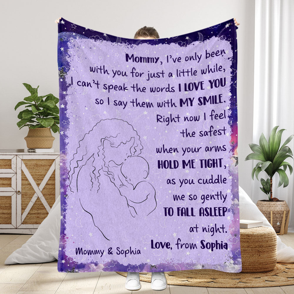 I've Only Been With You A Little While - Personalized Mother's Day Mother Blanket