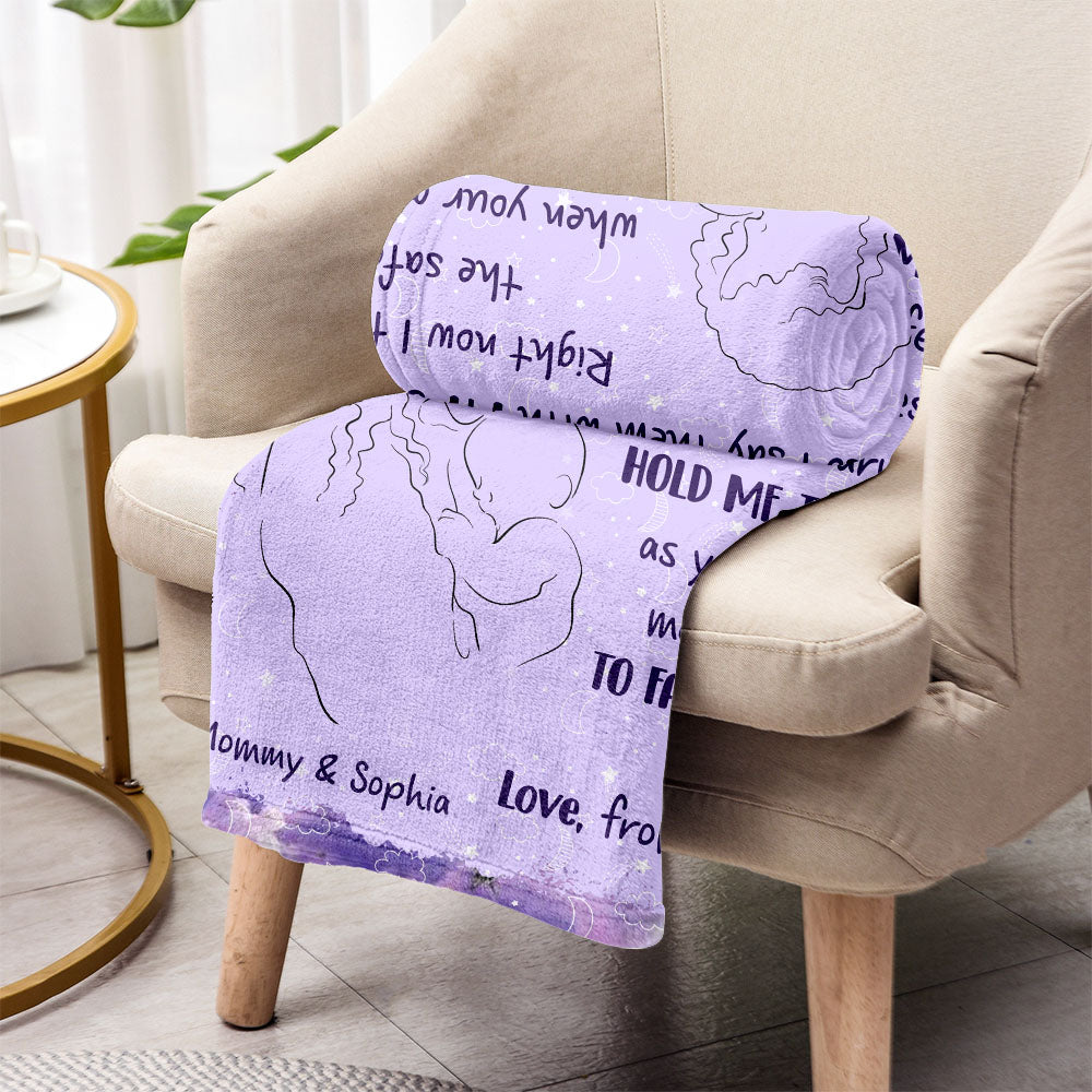 I've Only Been With You A Little While - Personalized Mother's Day Mother Blanket