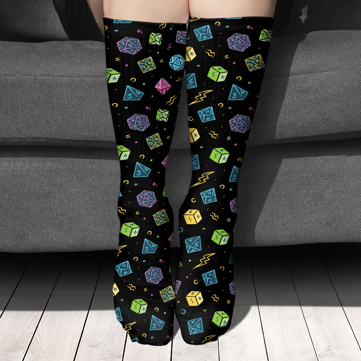 Dungeon Dad - Personalized RPG Socks
