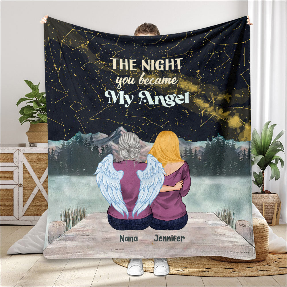 My Precious Star In The Sky - Personalized Memorial Blanket