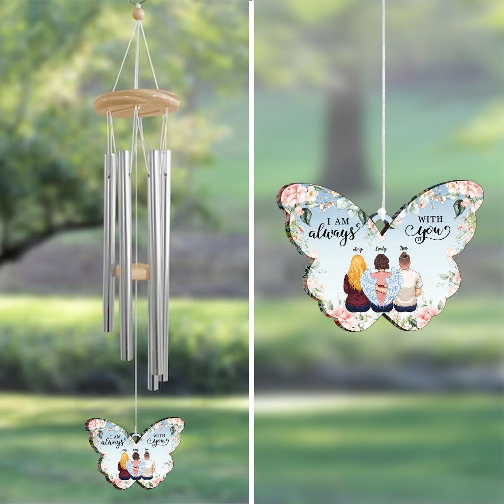 I'm Always With You - Personalized Memorial Wind Chime