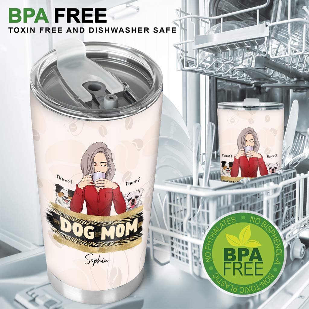 Dog Mom Coffee - Personalized Tumbler