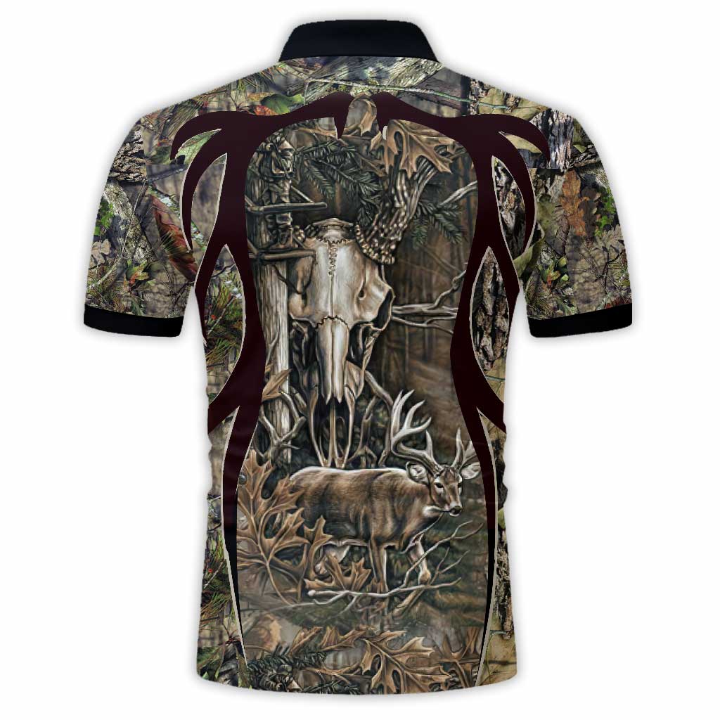 Addicted To Hunt - Personalized Polo Shirt