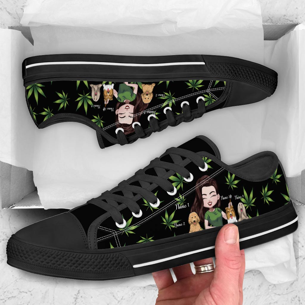 I Like Dogs - Personalized Dog Low Top Shoes