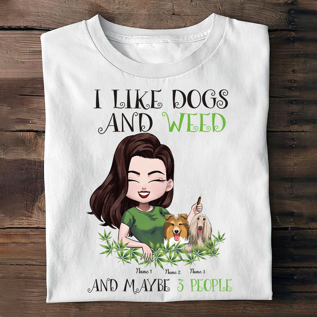 I Like Dogs - Personalized Dog T-shirt and Hoodie