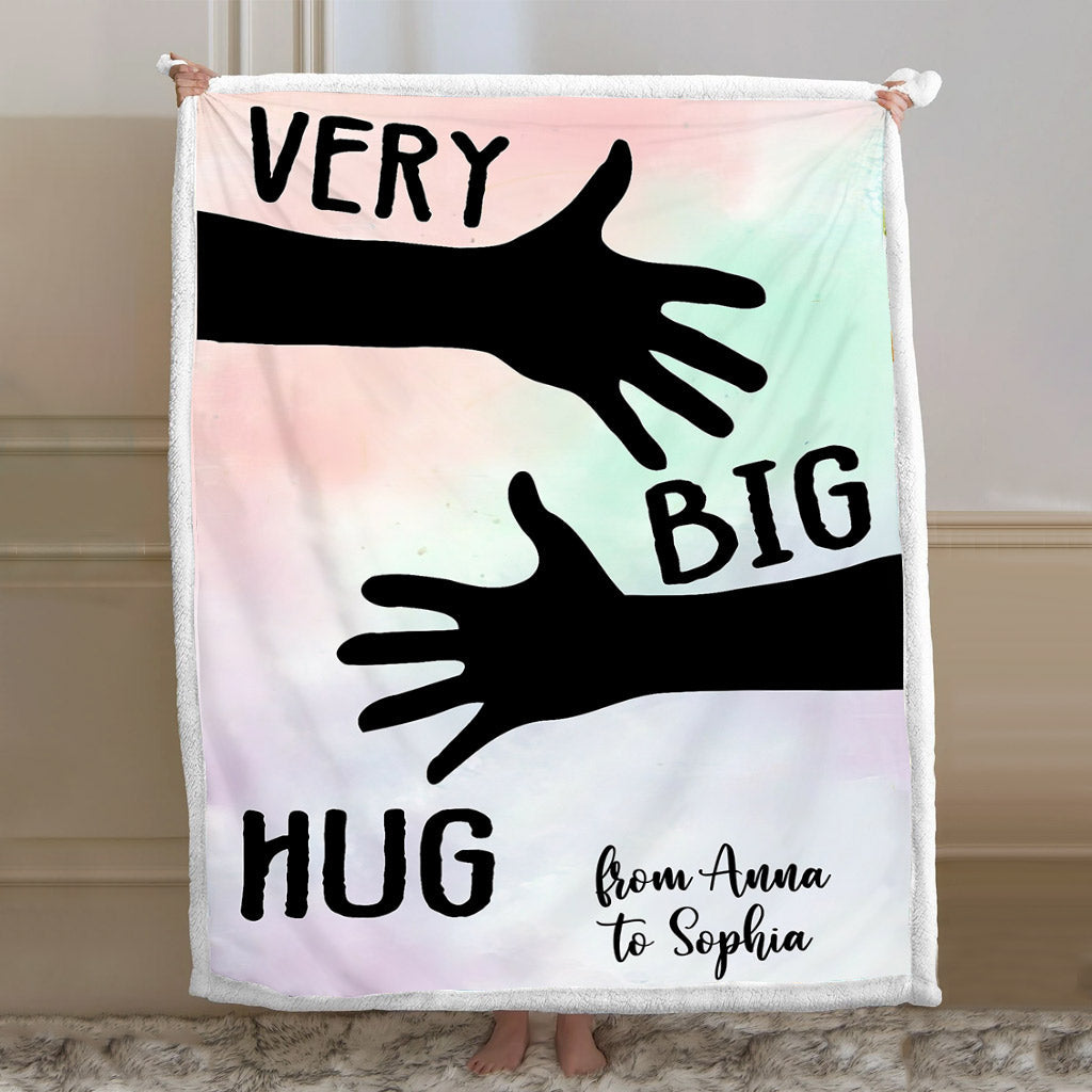 Very Big Hug - Personalized Bestie Blanket