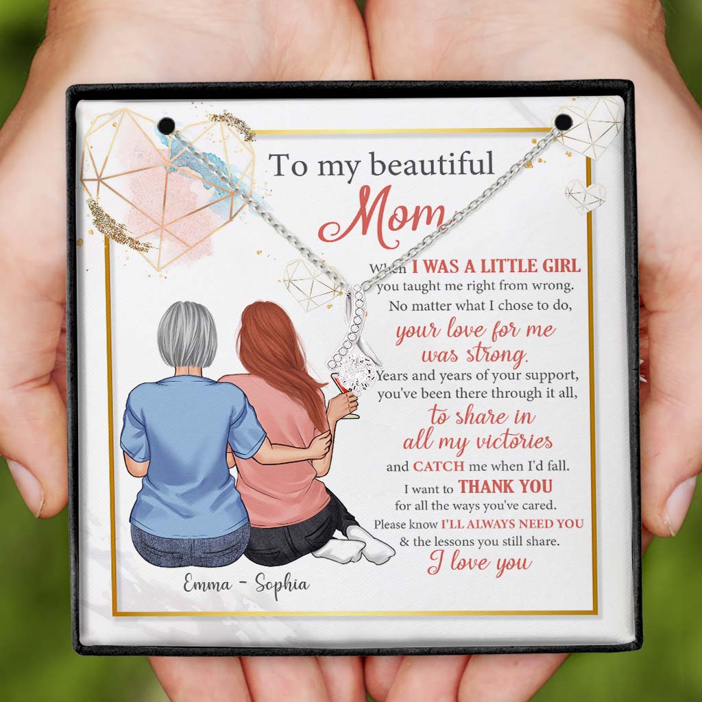 To My Mom - Personalized Mother’s Day Mother Necklace