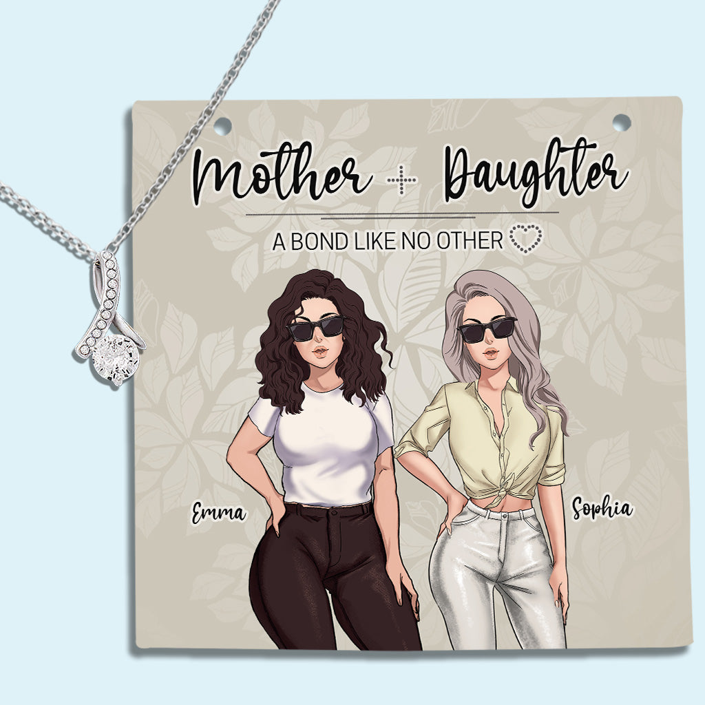 Mother And Daughter - Personalized Mother's Day Mother Necklace