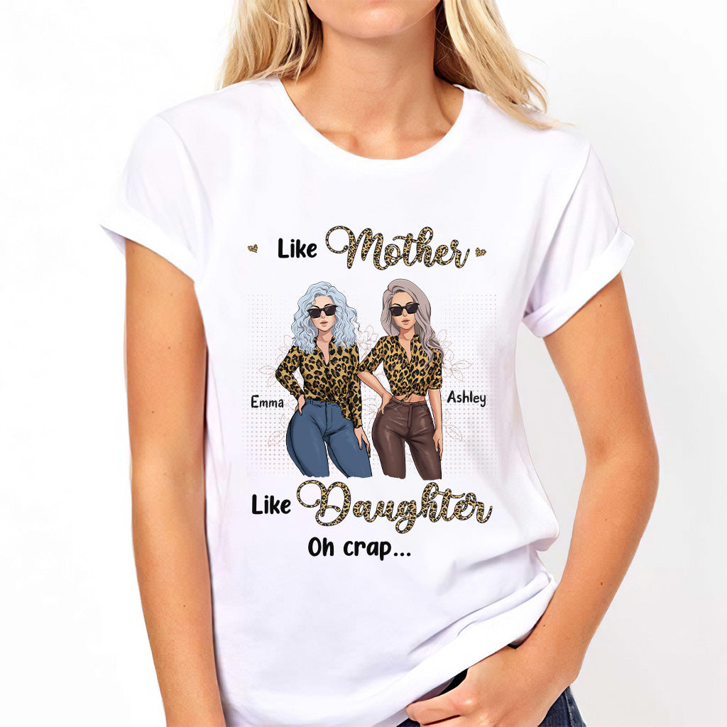 Like Mother Like Daughter - Personalized Mother's Day Mother T-shirt and Hoodie