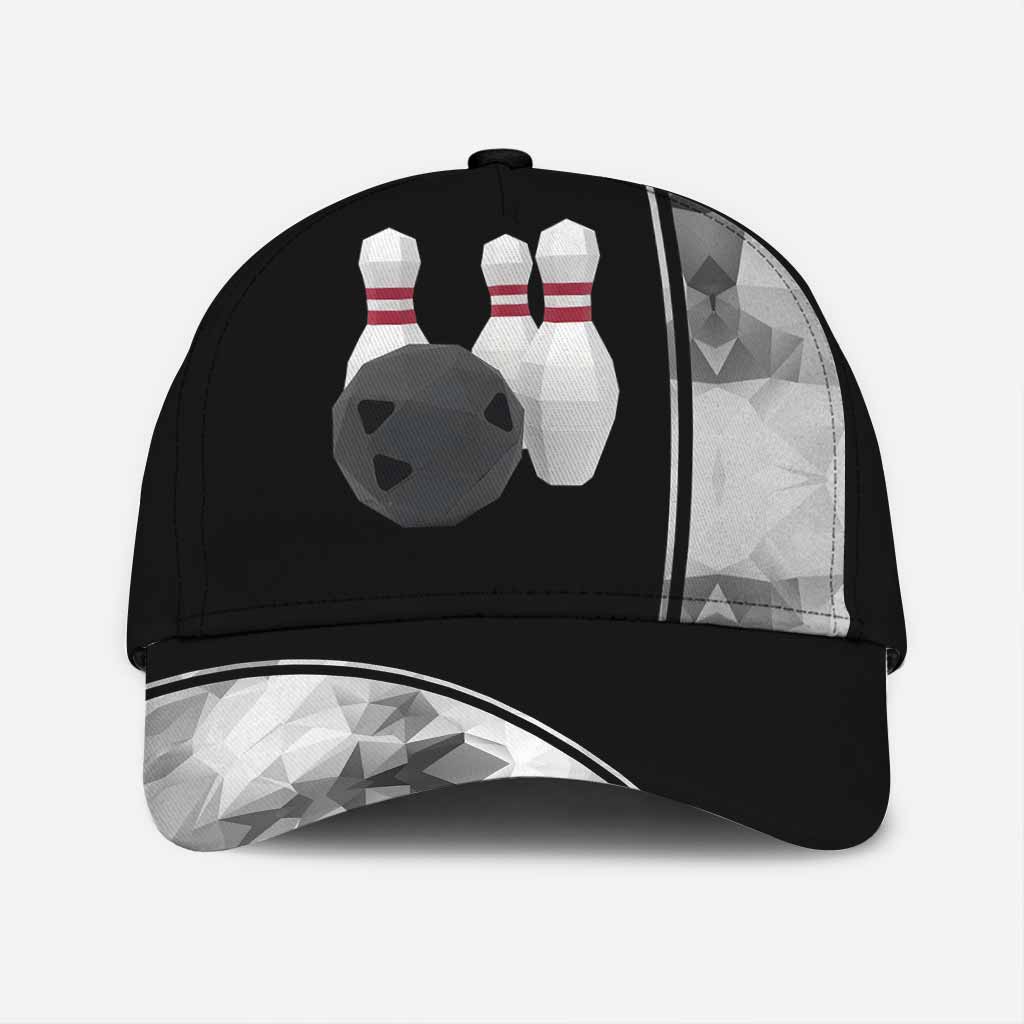 Love Bowling Cap With Printed Vent Holes