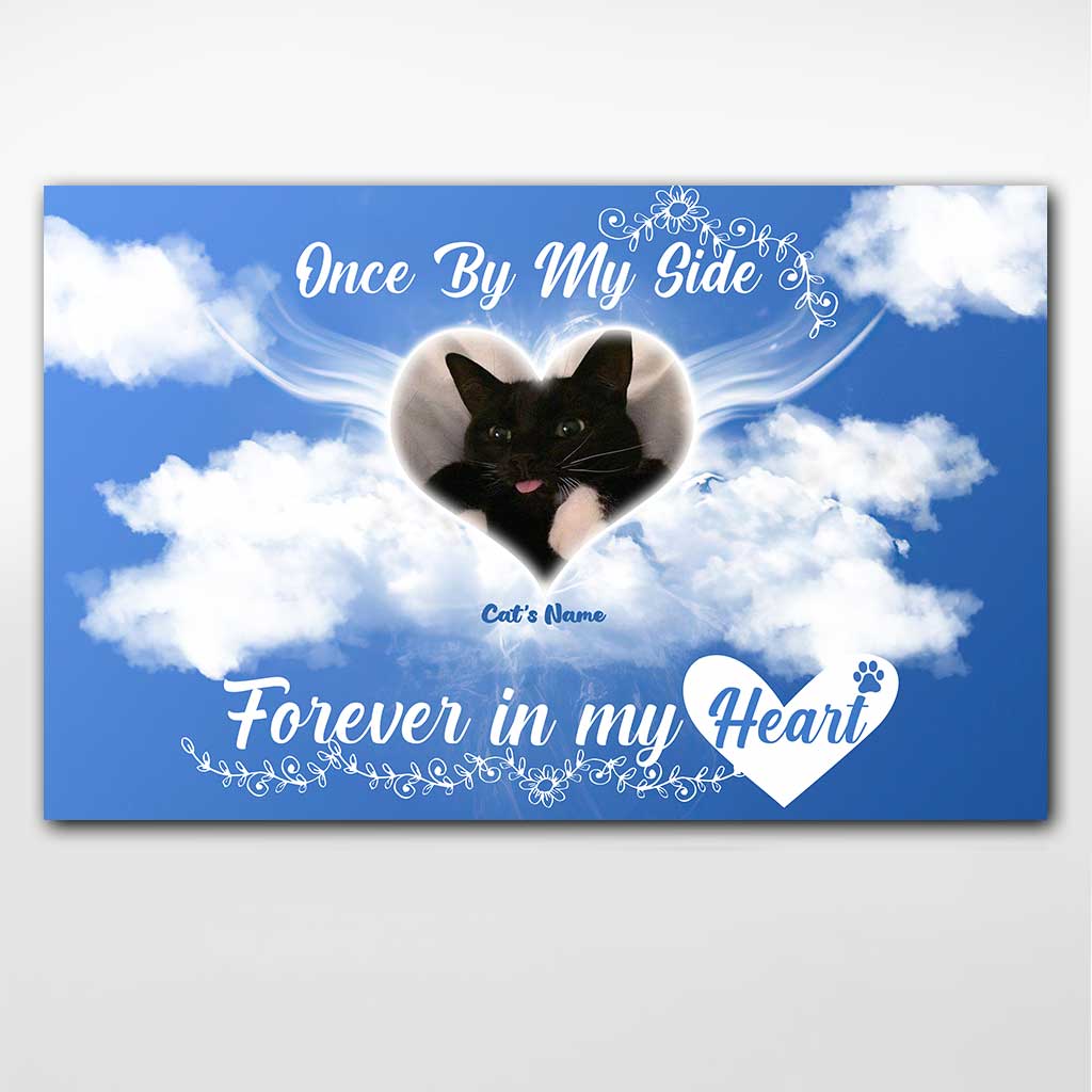 Cat Fur Appears When Angels Are Near - Personalized Cat Poster