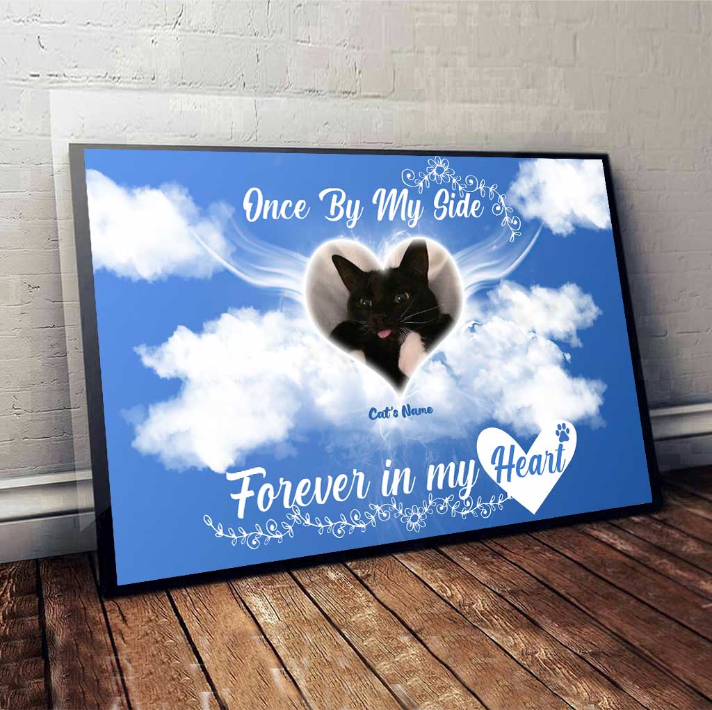 Cat Fur Appears When Angels Are Near - Personalized Cat Poster