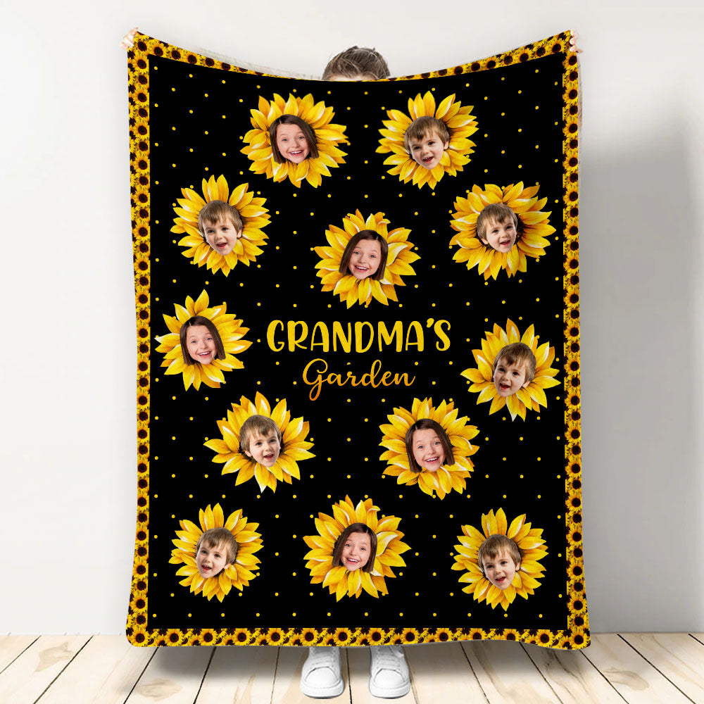 You Are My Sunshine - Gift for grandma, mom - Personalized Blanket