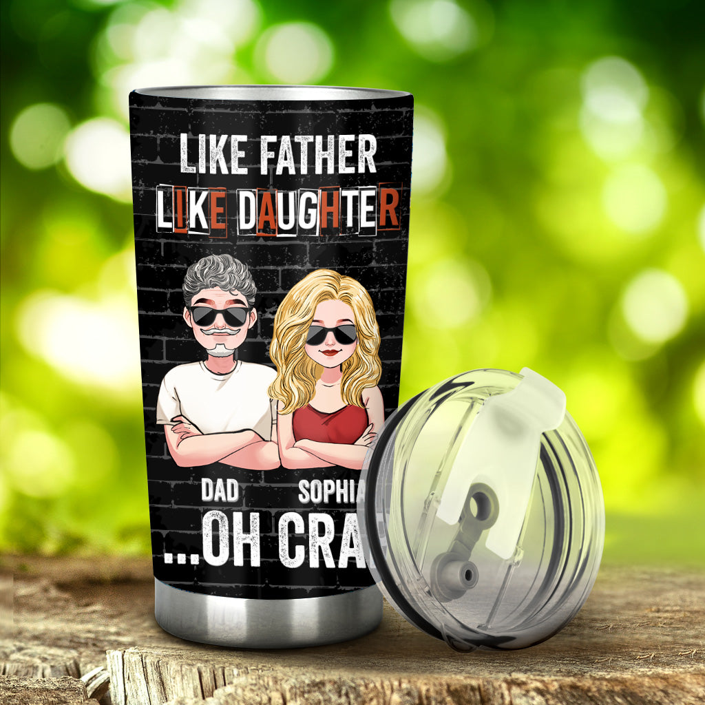 Dear Dad Great Job - Personalized Father's Day Father Tumbler