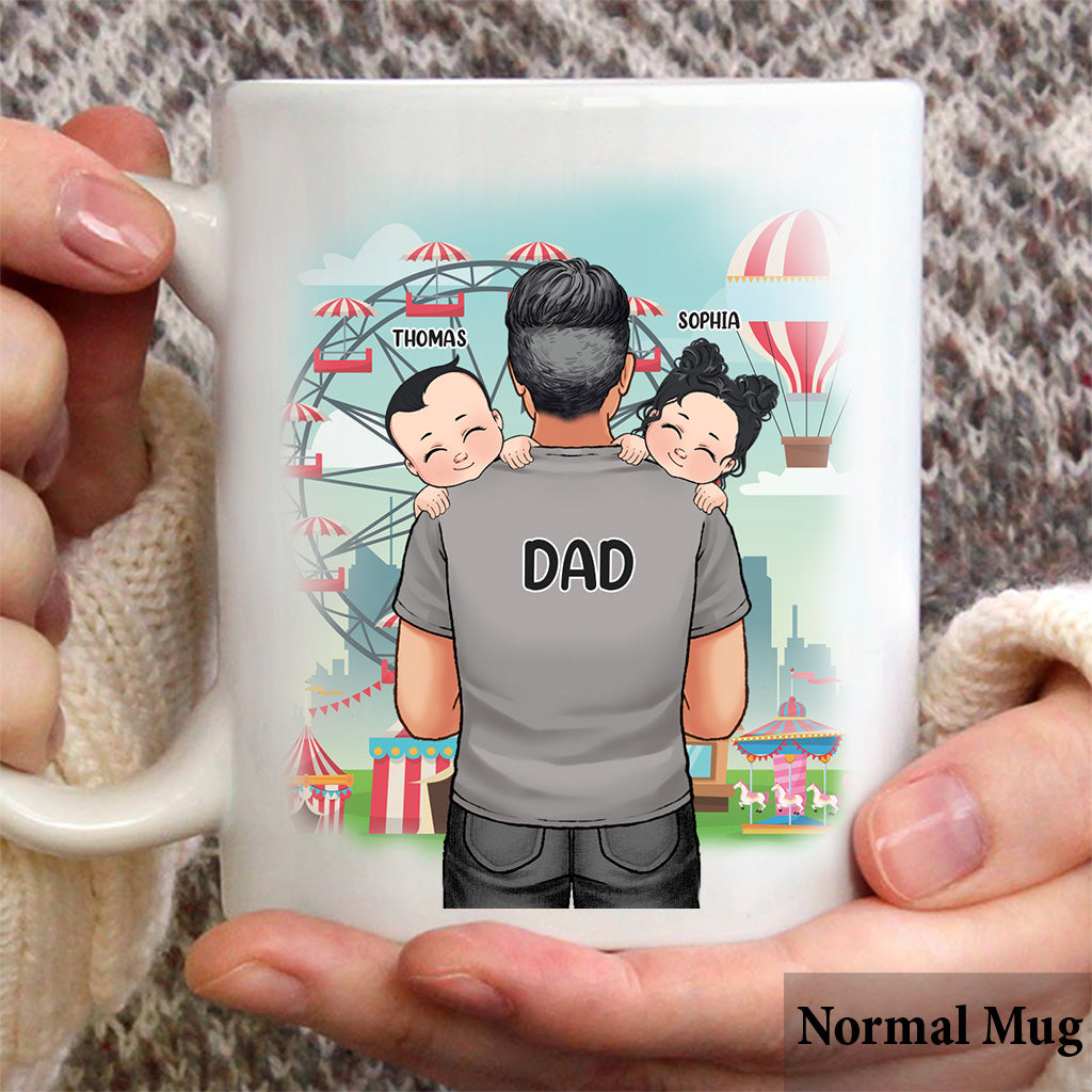 Best Dad Ever - Gift for dad, grandpa, uncle, husband - Personalized Mug