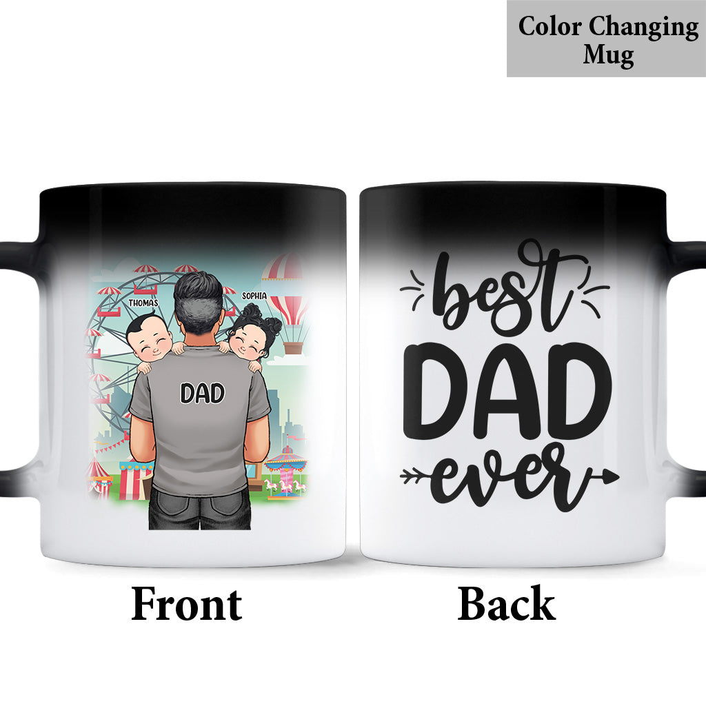 Best Dad Ever - Gift for dad, grandpa, uncle, husband - Personalized Mug