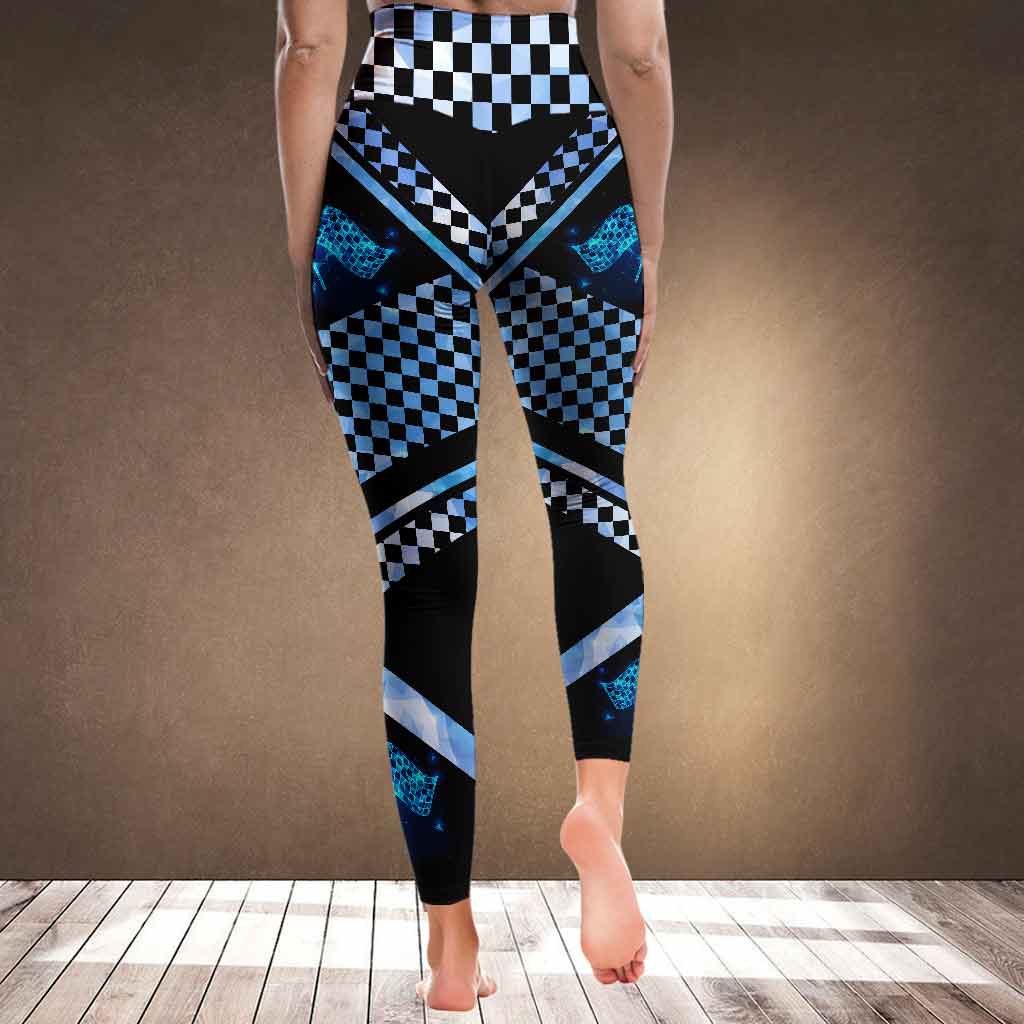 Racing Girl Polygon Leggings