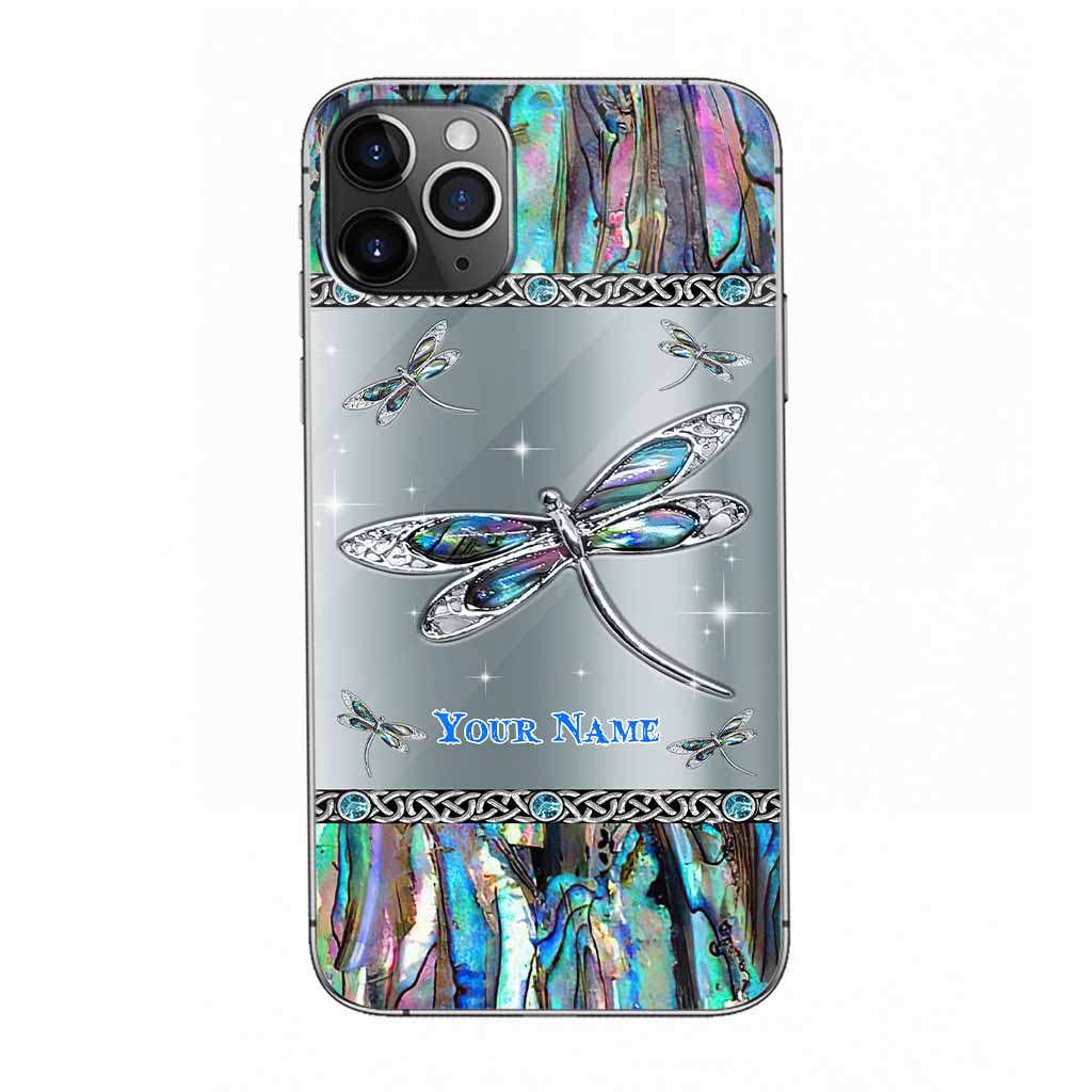 Mystery Dragonfly -  Personalized Phone Case With 3D Pattern Print